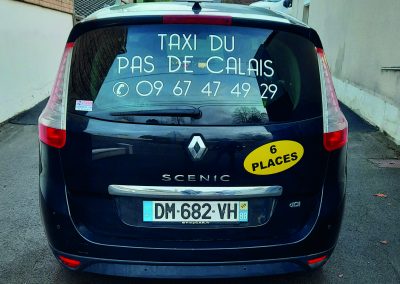 Flocage Taxi
